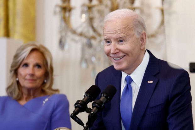 President Biden Hosts A Women's History Month Reception At The White House