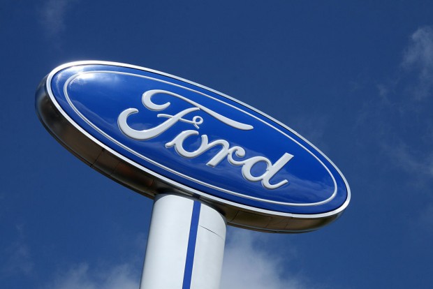 The Ford Motor Company logo 