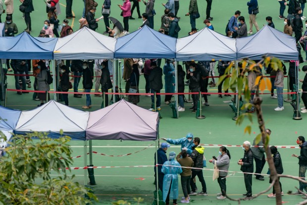 HK Begins Mass Testing Of All Residents