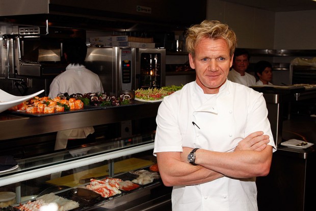 Gordon Ramsay Celebrates The Opening Of His New LA Restaurant