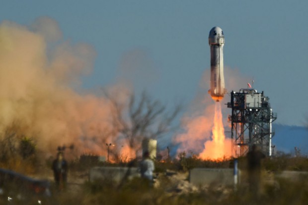 Blue Origin's New Shepard Rocket Flies Humans Again After 2022 Mishap