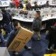 Customers shop at the Best Buy store