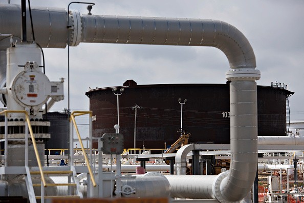 Views Of Largest U.S. Oil Hub As Stockpile Growth Slows
