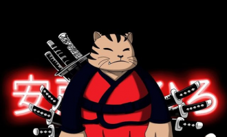 Samurai Cats is the latest NFT project associated with art by Hiro Ando.