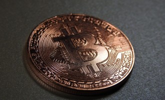 Close Up View of a Bitcoin