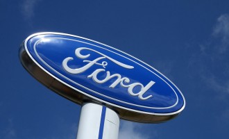 The Ford Motor Company logo 
