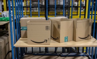 Amazon Warehouse As Shoppers Look Early For Christmas Gifts