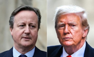 Donald Trump Meets With UK Foreign Secretary David Cameron, Who Is Pressing GOP-Controlled House to Unlock Money for Ukraine