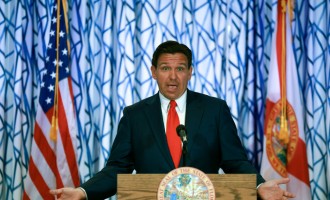 Florida Governor DeSantis Holds News Conference With Miami Beach Mayor Steven Meiner