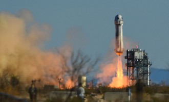 Blue Origin's New Shepard Rocket Flies Humans Again After 2022 Mishap