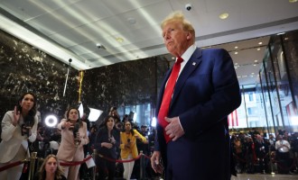 President Trump Holds A Press Conference At Trump Tower Day After Guilty Verdict