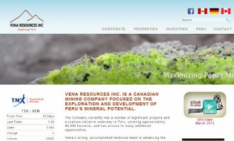 Vena Resources Inc