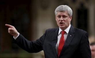 Canada's Prime Minister Stephen Harper