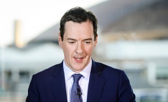 George Osborne Delivers Speech Warning Of Potential Economic Difficulties In The Coming Year