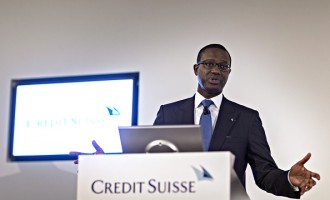 Credit Suisse Group AG Chief Executive Officer Tidjane Thiam Interview And Full Year Results News Conference