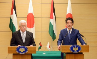 Palestinian President Visits Japan