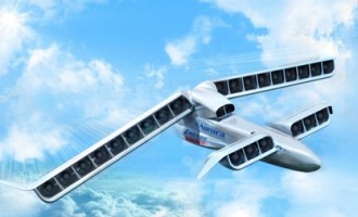 Aurora Flight Sciences' LightningStrike VTOL Plane