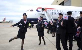 British Airways Speeds Airbus A380 Rollout As First Jet Arrives
