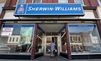 General Views Of Sherwin-Williams Store Ahead Of Earnings