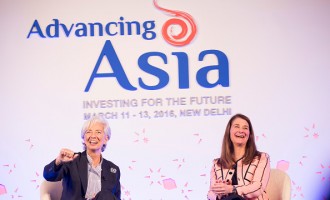 IMF Director Christine Lagarde Attends Conference In India