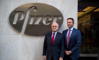 Pfizer Inc. Headquarters As They Agree To Combine With Allergan Plc In $160 Billion Deal
